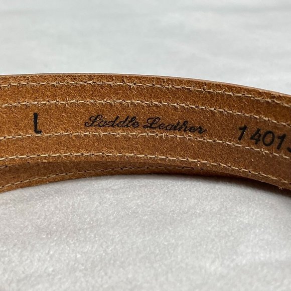 Eddie Bauer Tan Leather Belt main image 5